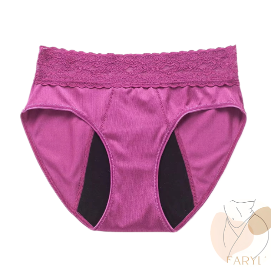 Culottes Menstruelles Ultra-Absorbantes Orchidée