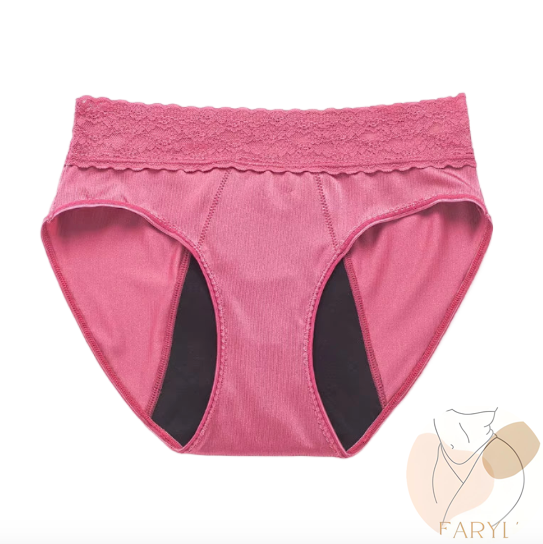 Culottes Menstruelles Ultra-Absorbantes Hibiscus